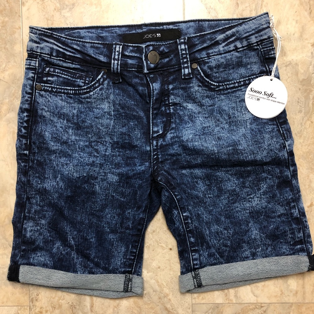 Joe’s shorts size